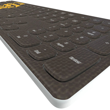 San Diego Padres Solid Curved Wireless Keyboard