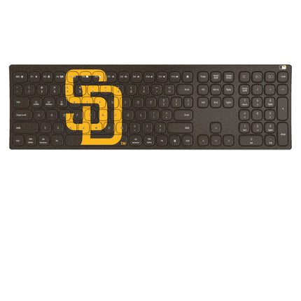 San Diego Padres Solid Curved Wireless Keyboard
