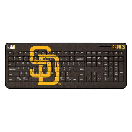 San Diego Padres Solid Wireless USB Keyboard