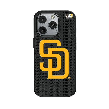 San Diego Padres Text Backdrop MagSafe Compatible Phone Case for Apple iPhone