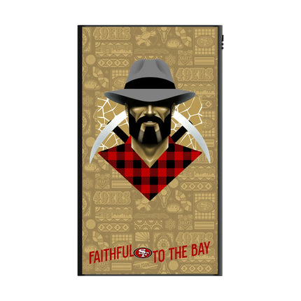 San Francisco 49ers Deco 5000mAh Flat Powerbank