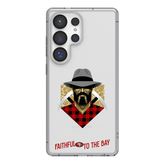 San Francisco 49ers Deco Clear Phone Case for Samsung Galaxy