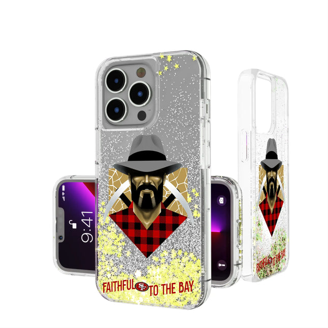 San Francisco 49ers Deco Glitter Phone Case for Apple iPhone