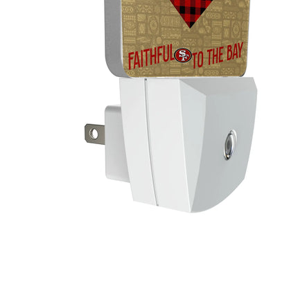 San Francisco 49ers Deco Night Light 2-Pack