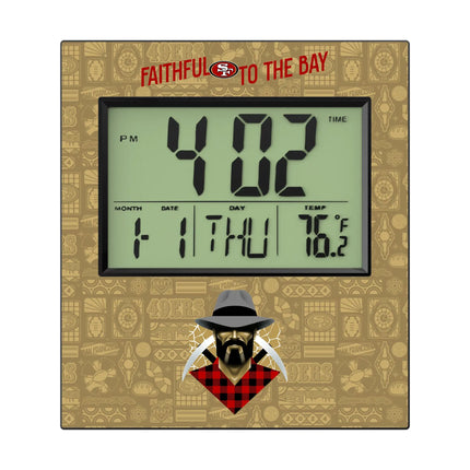 San Francisco 49ers Deco Wall Clock