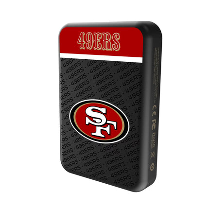 San Francisco 49ers Endzone Plus Wireless Mag Power Bank