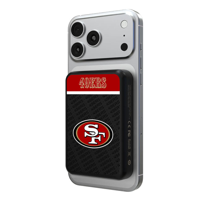 San Francisco 49ers Endzone Plus Wireless Mag Power Bank