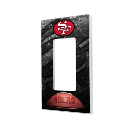 San Francisco 49ers Historic Collection Legendary Hidden-Screw Light Switch Plate