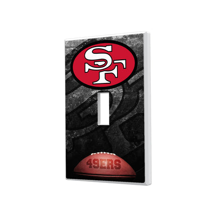 San Francisco 49ers Historic Collection Legendary Hidden-Screw Light Switch Plate