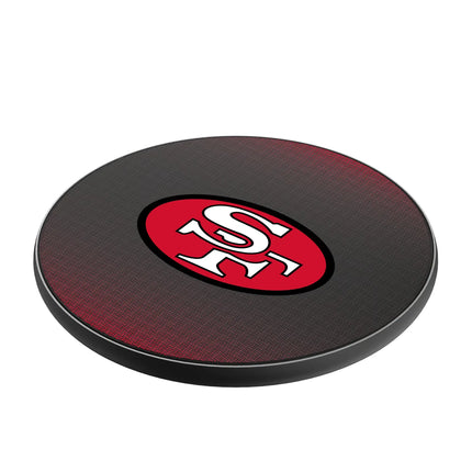 San Francisco 49ers Historic Collection Linen 15-Watt Wireless Charger
