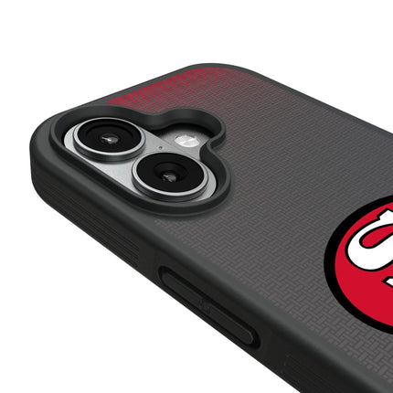 San Francisco 49ers Historic Collection Linen Bump Phone Case for Apple iPhone