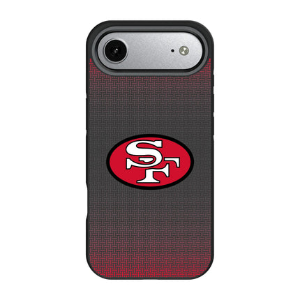San Francisco 49ers Historic Collection Linen Bump Phone Case for Apple iPhone