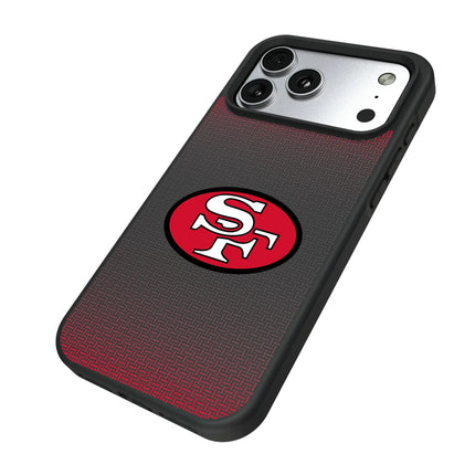 San Francisco 49ers Historic Collection Linen Bump Phone Case for Apple iPhone