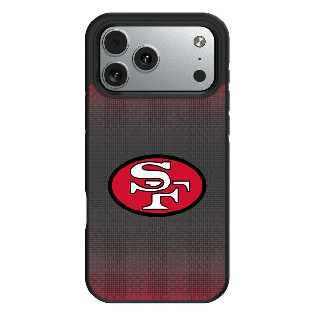 San Francisco 49ers Historic Collection Linen Bump Phone Case for Apple iPhone