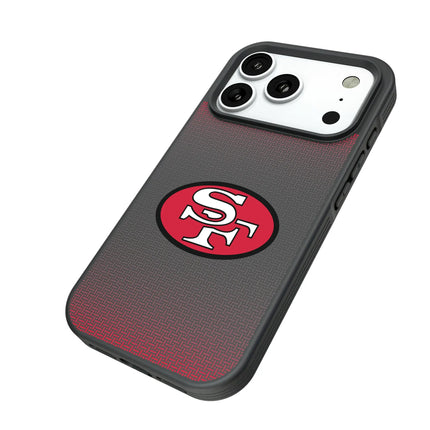 San Francisco 49ers Historic Collection Linen Bump Phone Case for Apple iPhone