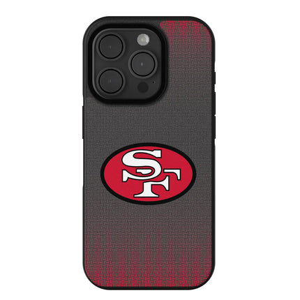 San Francisco 49ers Historic Collection Linen Bump Phone Case for Apple iPhone