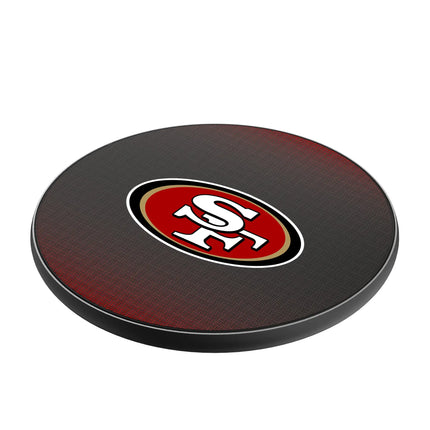 San Francisco 49ers Linen 15-Watt Wireless Charger