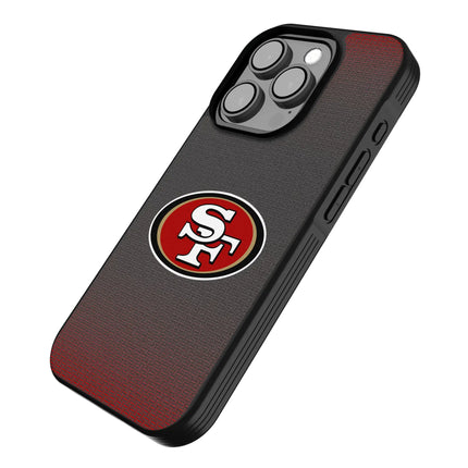 San Francisco 49ers Linen Bump Phone Case for Apple iPhone