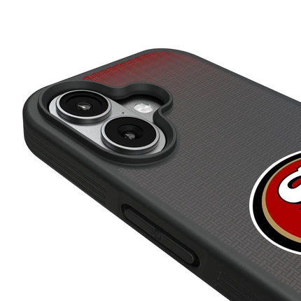 San Francisco 49ers Linen Bump Phone Case for Apple iPhone