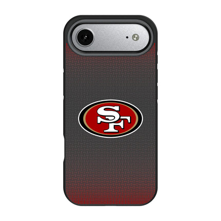 San Francisco 49ers Linen Bump Phone Case for Apple iPhone