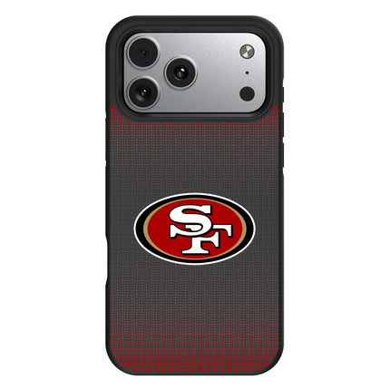 San Francisco 49ers Linen Bump Phone Case for Apple iPhone