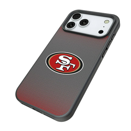San Francisco 49ers Linen Bump Phone Case for Apple iPhone
