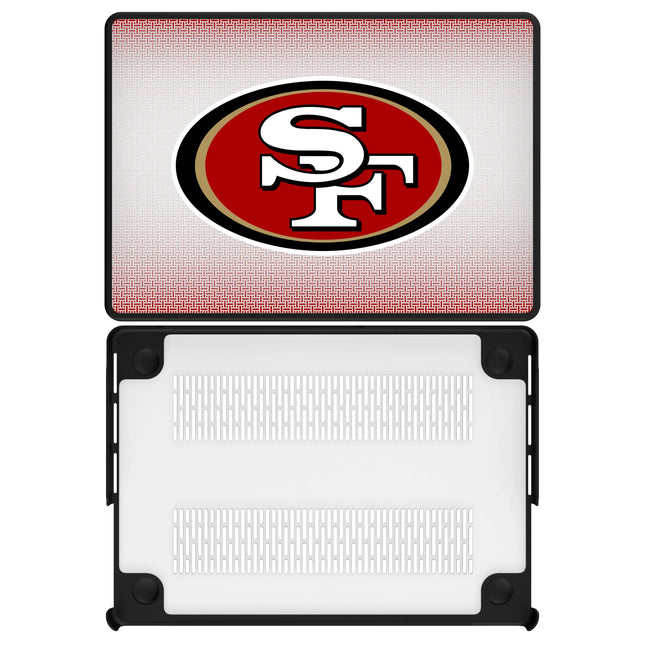 San Francisco 49ers Linen Laptop Case for Apple MacBook