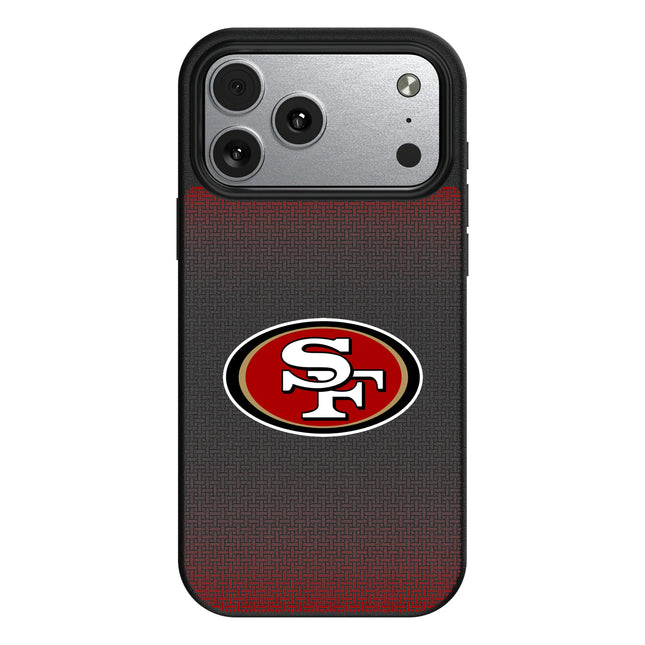 San Francisco 49ers Linen MagSafe Compatible Phone Case for Apple iPhone