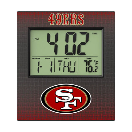 San Francisco 49ers Linen Wall Clock