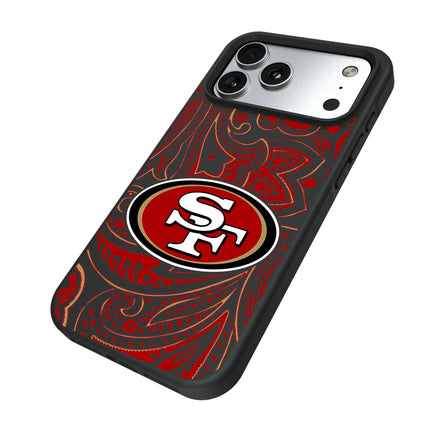 San Francisco 49ers Paisley Bump Phone Case for Apple iPhone