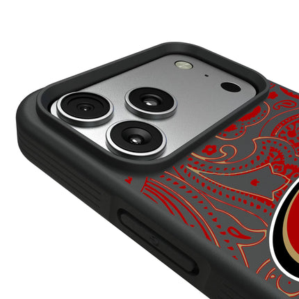 San Francisco 49ers Paisley Bump Phone Case for Apple iPhone