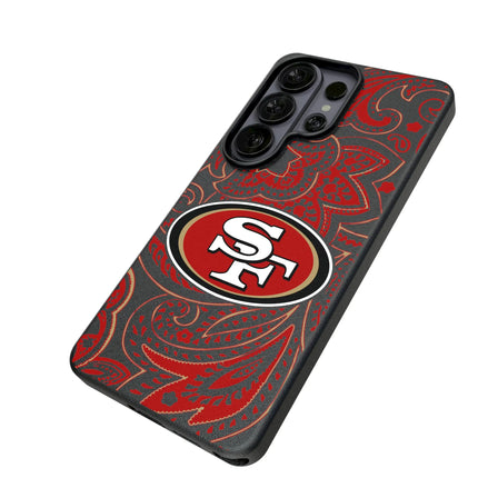 San Francisco 49ers Paisley MagSafe Compatible Phone Case for Samsung Galaxy