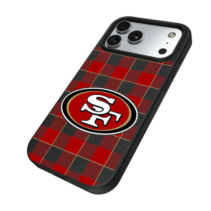 San Francisco 49ers Plaid MagSafe Compatible Phone Case for Apple iPhone