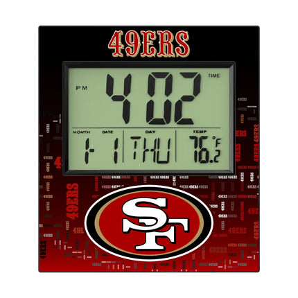 San Francisco 49ers Quadtile Wall Clock