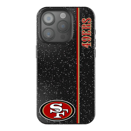 San Francisco 49ers Sidebar Black Bling Phone Case for Apple iPhone
