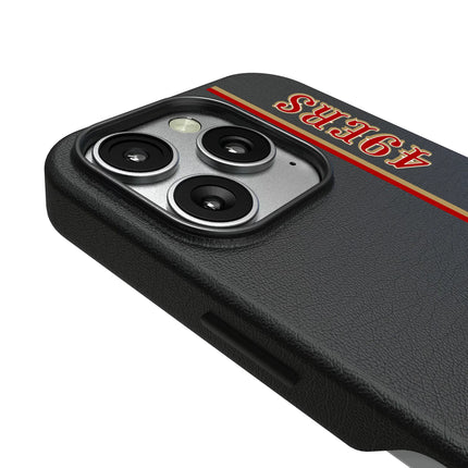 San Francisco 49ers Sidebar MagSafe Compatible Phone Case for Apple iPhone