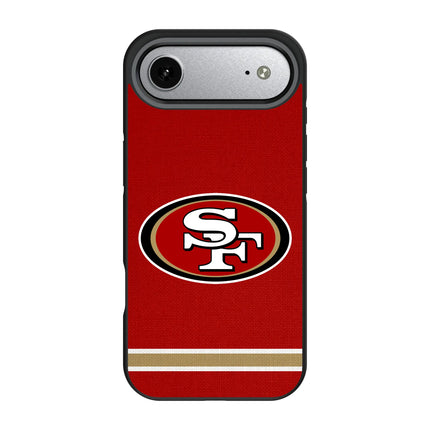 San Francisco 49ers Stripe Bump Phone Case for Apple iPhone
