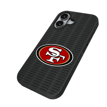 San Francisco 49ers Text Backdrop Bump Phone Case for Apple iPhone