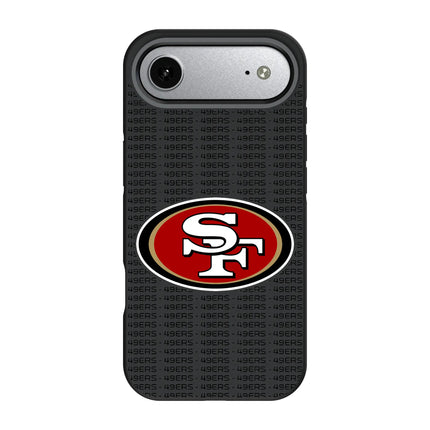 San Francisco 49ers Text Backdrop Bump Phone Case for Apple iPhone