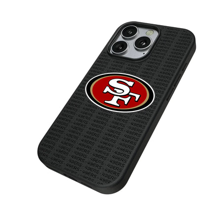 San Francisco 49ers Text Backdrop MagSafe Compatible Phone Case for Apple iPhone