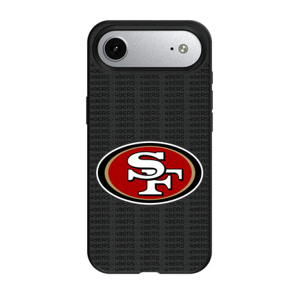 San Francisco 49ers Text Backdrop MagSafe Compatible Phone Case for Apple iPhone