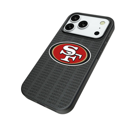 San Francisco 49ers Text Backdrop MagSafe Compatible Phone Case for Apple iPhone