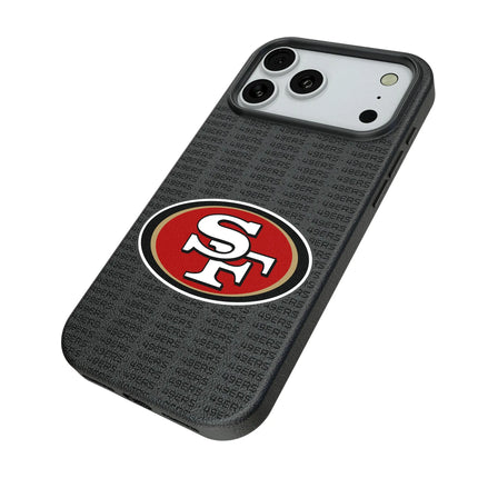 San Francisco 49ers Text Backdrop MagSafe Compatible Phone Case for Apple iPhone
