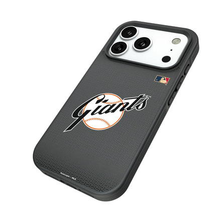 San Francisco Giants 1958-1967 - Cooperstown Collection Linen Bump Phone Case for Apple iPhone