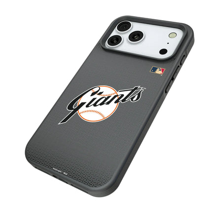 San Francisco Giants 1958-1967 - Cooperstown Collection Linen Bump Phone Case for Apple iPhone
