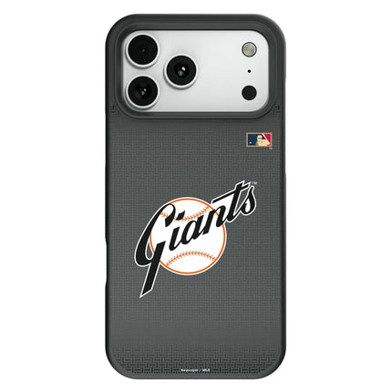 San Francisco Giants 1958-1967 - Cooperstown Collection Linen Bump Phone Case for Apple iPhone