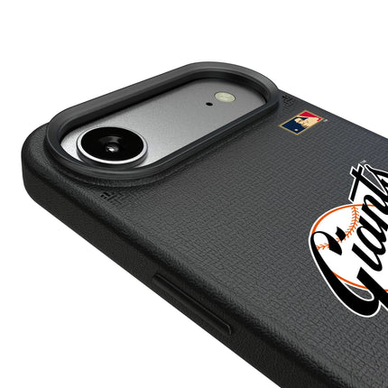 San Francisco Giants 1958-1967 - Cooperstown Collection Linen MagSafe Compatible Phone Case for Apple iPhone