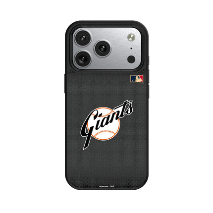 San Francisco Giants 1958-1967 - Cooperstown Collection Linen MagSafe Compatible Phone Case for Apple iPhone