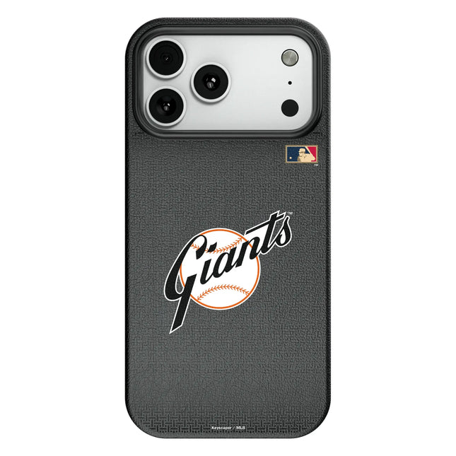 San Francisco Giants 1958-1967 - Cooperstown Collection Linen MagSafe Compatible Phone Case for Apple iPhone