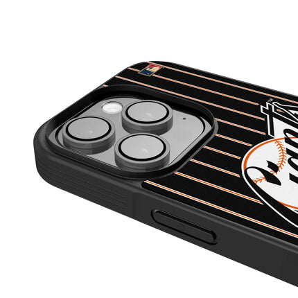 San Francisco Giants 1958-1967 - Cooperstown Collection Pinstripe Bump Phone Case for Apple iPhone